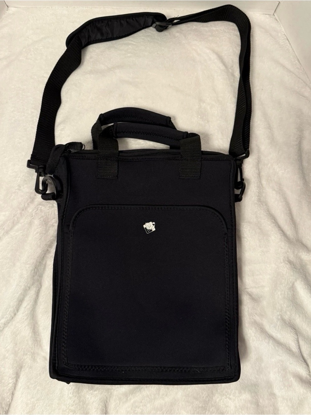 Wine Enthusiast Winston Carrier Bag Insulated Bottle Cooler Carrying Case RARE